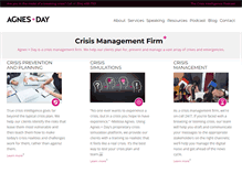 Tablet Screenshot of agnesday.com